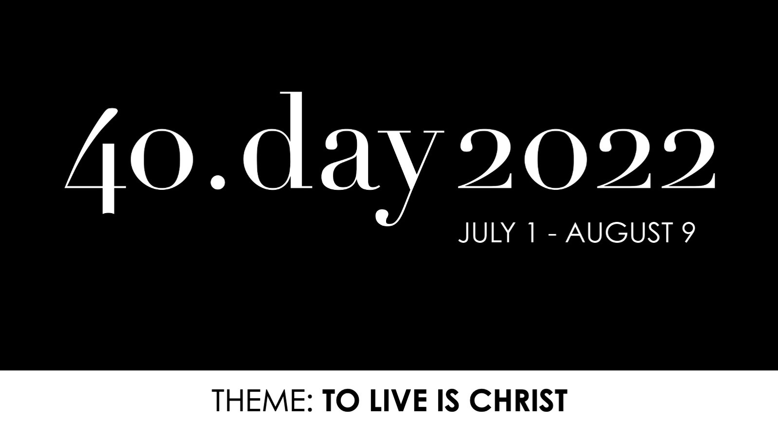 2022 40.Day Prayer Guide by LoveSingapore Ang Mo Kio Methodist Church